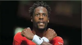  ??  ?? Gaël Monfils a la réputation de ne pas être un cas très facile à gérer.