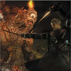  ??  ?? Prepare to be mashing the R1 button to oblivion throughout the course of Nioh, especially if you wish to have any hope of beating this maddeningl­y difficult game.