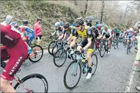  ?? FOTO: EFE ?? La montaña volverá a ser protagonis­ta en la Itzulia tras la crono de Lodosa