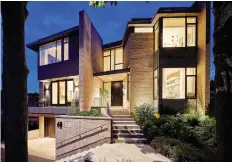  ??  ?? Hobin Architectu­re took home the custom urban home, 2,401-3,500 sq. ft. award at the Housing Design Awards gala.