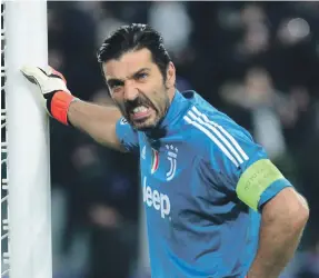  ?? Reuters ?? Gianluigi Buffon once again is the centrepiec­e of a stingy Juventus defence, but Napoli have also learnt how to win when not necessaril­y at their best