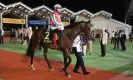  ?? Photograph: Lo Chun Kit/Getty Images ?? Jockey Andreas Suborics riding Zazou at Kranji Racecourse in Singapore in 2012.