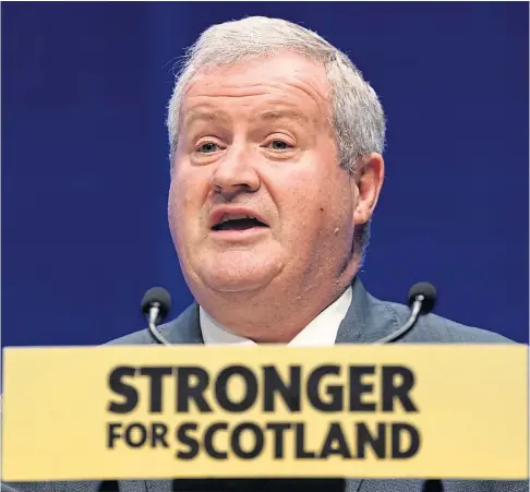  ?? ?? CRITICISED: Ian Blackford apologised for mishandlin­g misconduct allegation­s against SNP MP Patrick Grady.