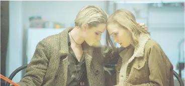  ?? — EONE ?? Evan Rachel Wood, left, and
Julia Sarah Stone play characters in an abusive relationsh­ip in the dark drama Allure.