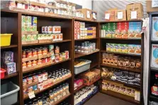  ?? Submitted photo ?? ■ Texas A&M University-Texarkana’s Eagle Pantry partners with Harvest Regional Food Bank to serve students with food insecurity.