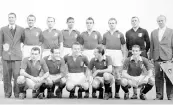  ??  ?? Una foto del grande Torino nel 1949