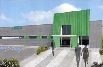  ??  ?? An artist’s impression of B Braun Avitum’s proposed kidney dialysis unit at Sinnottsto­wn Lane.