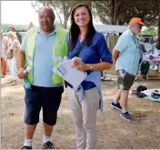  ??  ?? Jean-Louis et Patrici Lefranc, heureux organisate­urs .