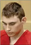  ??  ?? Nikolas Cruz, accused of murdering 17 people in the Florida high school shooting, in court for a status hearing in Fort Lauderdale, Florida, yesterday. PICTURE: MIKE STOCKER/AP/ AFRICAN NEWS AGENCY (ANA)