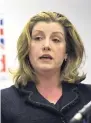  ?? AP ?? This is a November 30, 2017 file photo of Britain’s internatio­nal developmen­t secretary Penny Mordaunt.