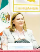  ?? CORTESÍA: EQUIPO CAMPAÑA ?? Graciela Ortiz reposicion­ará al estado.