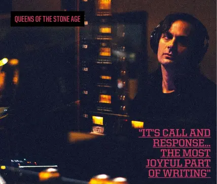  ??  ?? Dean Fertita: QOTSA guitarist, keyboardis­t and pursuer of meaningful moments