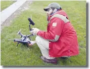  ??  ?? phys.org Casana are using drones equipped with thermal imaging cameras to study a half-dozen archeologi­cal sites around the world.