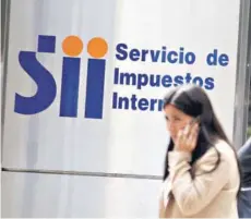  ??  ?? Servicio de Impuestos Internos.