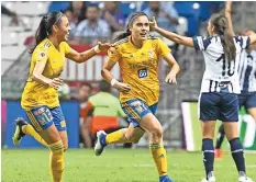  ??  ?? TIGRILLAS, ACTUALES campeonas de la Liga MX Femenil y futuras rivales del equipo local