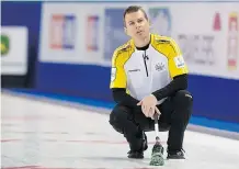  ?? ANDREW VAUGHAN/ THE CANADIAN PRESS ?? Champion skip Jeff Stoughton has been hired by Curling Canada to oversee its mixed doubles program.
