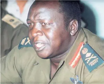 ??  ?? ► Idi Amin, que llegó al poder en 1971 tras un golpe militar, fue destituido en 1979.