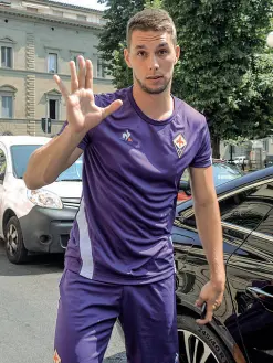  ??  ?? Pjaca e Mirallas a Firenze per le visite mediche (foto Berti/Sestini)