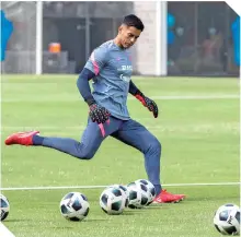  ??  ?? Alfredo Talavera regresa y se espera que ponga orden en la zona defensiva de los del Pedergal.