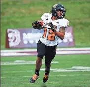  ?? Springfiel­d News-leader - Nathan Papes, file ?? With the expected return of former Chattooga standout Isaac Foster and others from last year, Kennesaw State was given a No. 11 preseason ranking in the FCS by HERO Sports.