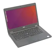  ??  ?? De Dell Latitude 5480 vereist een moderne Linux-kernel. Maar ook daarmee werkt de cardreader niet.