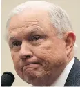  ??  ?? Jeff Sessions