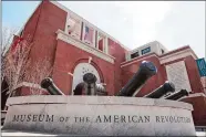  ?? MATT ROURKE/AP PHOTO ?? This April 10, 2017, file photo shows the Museum of the American Revolution in Philadelph­ia. The museum, which celebrates its first anniversar­y on April 19, has met expectatio­ns and is in a healthy financial position.