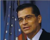  ?? THE ASSOCIATED PRESS ?? California Attorney General Xavier Becerra reportedly is in the running to head the Department of Health and Human Services for President-elect Joe Biden.