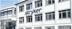  ?? FOTO: PR ?? Die Firma Stryker bleibt in ihren Räumen in der Ludwigstal­er Straße.