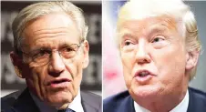  ??  ?? Bob Woodward Donald Trump