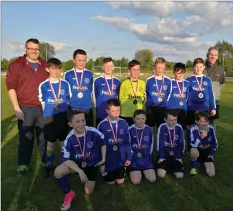  ??  ?? The Calry Bohs team who beat Carrick Town to take the U12 Shield.