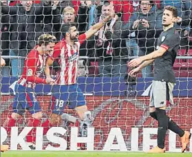  ?? FOTO: J.A.S: ?? El Athletic deBilbao cauó en la red del Atlético de Madrid