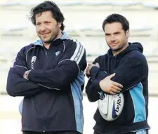  ?? Photo archives. ?? Mauricio Reggiardo et Ugo Mola, ici en 2007, sont très proches hors des terrains.