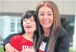  ??  ?? Battle: Billy Caldwell with his mum Charlotte