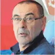  ?? FOTO: AFP ?? Wieder ein Italiener? Maurizio Sarri (SSC Neapel) könnte der nächste Trainer von Zenit sein.