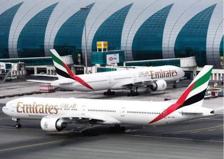  ?? Reuters ?? Dubai’s main airport handled nearly 18.5 million passengers in the three months to the end of September, up from 6.7 million a year earlier.