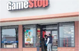  ?? EFE ?? GameStop había logrado esta semana un alza del 400 por ciento.