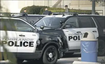  ?? Los Angeles Times ?? THE UNION representi­ng rank-and-file Torrance officers said in a statement: “We expect that as police officers, our members should be treated like any other citizen — considered innocent until proven guilty.”