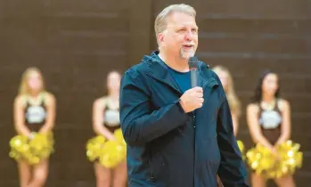  ?? APRIL GAMIZ/THE MORNING CALL ?? Actor/director Daniel Roebuck, through his nonprofit entertainm­ent company A Channel of Peace, will start a new young filmmakers program at his alma mater, Bethlehem Catholic High School.
