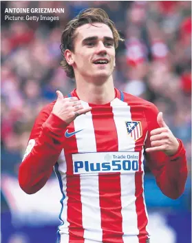  ?? Picture: Getty Images ?? ANTOINE GRIEZMANN