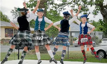 ?? PHOTO: DARRYN PALMER ?? Highland dancing will be on show in central Nelson on Saturday.