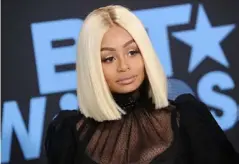  ?? (Getty) ?? Blac Chyna has been called out for promoting European beauty standards