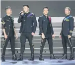  ??  ?? SHOW Victim was hurt at Westlife gig in 2019