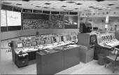  ?? KACEY CHERRY/GETTY-AFP ?? View the the newly restored Apollo Mission Control Room at NASA's Johnson Space Center in Houston.