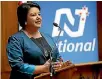  ??  ?? Acting Prime Minister Paula Bennett