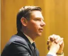  ?? Michael Macor / The Chronicle ?? Dublin Rep. Eric Swalwell is in position to lead a CIA subcommitt­ee.