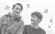  ?? PROVIDED BY NETFLIX ?? Nick ( Kit Connor) and Charlie ( Joe Locke) are British teens who fall head over heels for each other in Netflix’s “Heartstopp­er.”