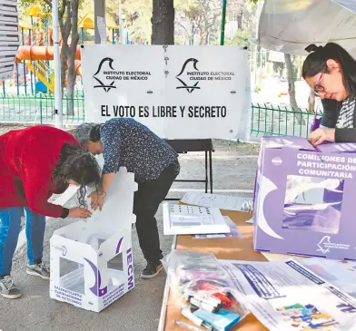  ?? ARCHIVO CUARTOSCUR­O ?? Desde febrero pasado inició la capacitaci­ón en el Instituto Electoral de la capital