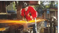  ?? (Courtesy Photo/Silver Dollar City) ?? Traditiona­l American craftsmen are at the heart of Silver Dollar City and have been since the Herschend family opened the theme park on May 1, 1960.