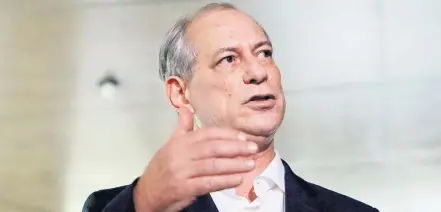  ?? GABRIELA BILÓ/ESTADÃO-3/2/2017 ?? Críticas. Declaraçõe­s de Ciro Gomes sobre o julgamento de Lula já colocam em xeque possível aliança com PT em 2018